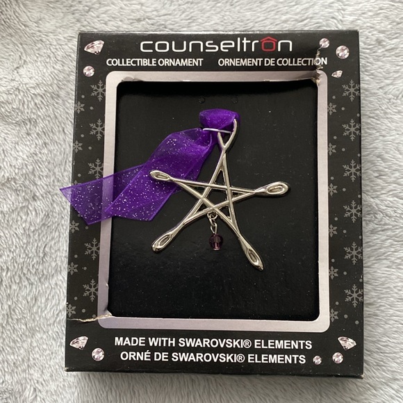 Collectible ornaments made with Swarovski elements. Tarnish free. - Picture 2 of 7